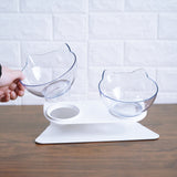 Water and Food Bowl Set with Raised Stand